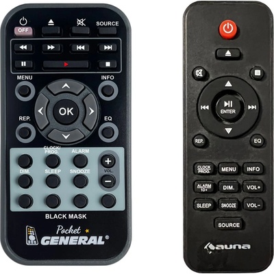 GENERAL AUNA BlackMask - дистанционно управление дубликат (BlackMask)