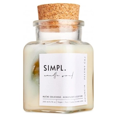 Soaphoria Simpl. candle soul eko opuncia a zelený čaj 175 ml