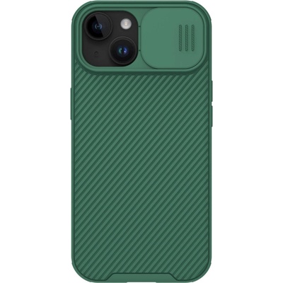 Nillkin Магнитен кейс с протектор за камера Nillkin CamShield Pro за iPhone 15 Plus, зелен (6902048266766)