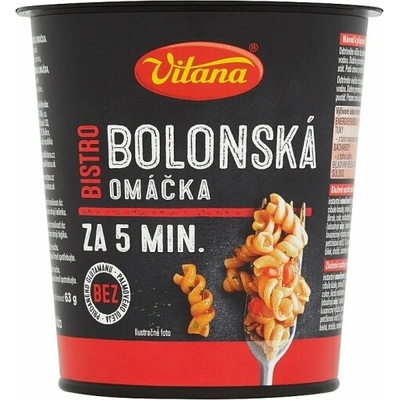 Vitana Bistro Boloňská omáčka cestoviny 63 g