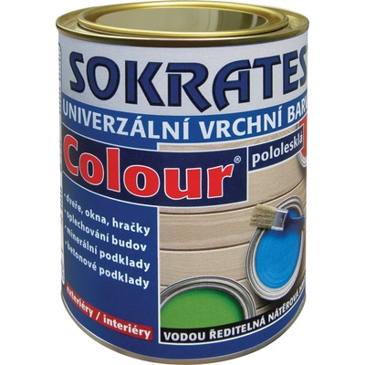 Sokrates Colour pololesk 0,7 kg biela