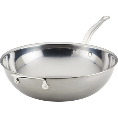 Hestan Wok na indukciu NANOBOND TITANIUM 36 cm, 7,2 l, nerezová oceľ