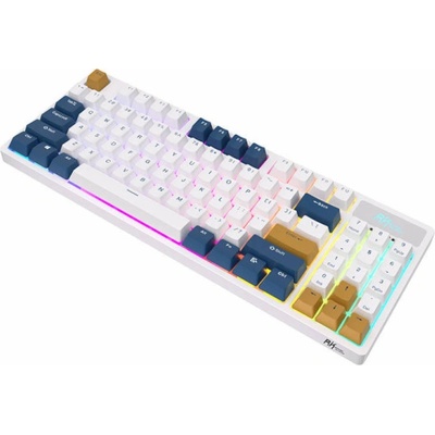 Royal Kludge RK89 RGB Lemon switch white
