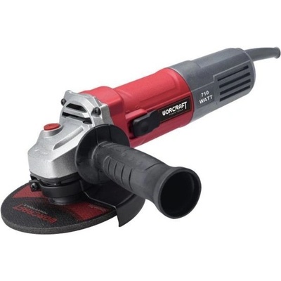 Brúska Worcraft AG08-125P, 710W, 125 mm, M14, uhlová, PROMO + 2 kotúče