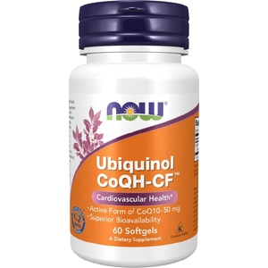 NOW NOW Ubiquinol CoQH-CF, 60 softgels - fitnesdobavki - 44,79 лв