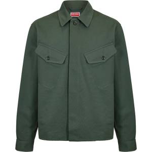 KENZO Men's Overshirt - Dark Khaki