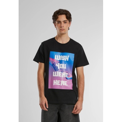 Mister Tee Тениска Wish You Were Here Tee black XXLUB-MT1556-00007 - Тъмносив, размер L