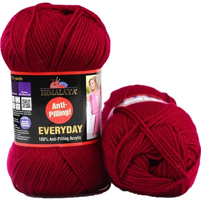 Himalaya příze Everyday 70071 vínově červená