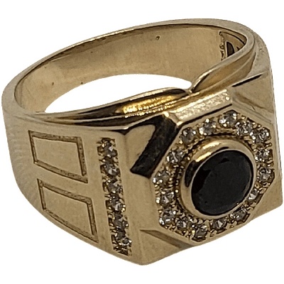 VipGold Златен мъжки пръстен 11.10 гр (r140)