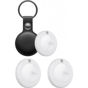 MiLi MiTag APL, бял + черен висулка, 3 броя White+Black iOS (MILI MITAG AP W+B 3)