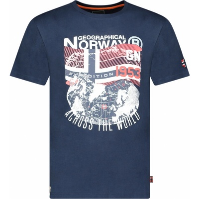 Geographical Norway tričko pánské JACROSS MEN tmavě modrá