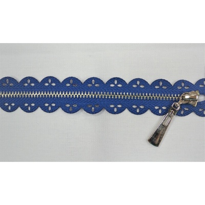 Zips kovový nedeliteľný 16cm