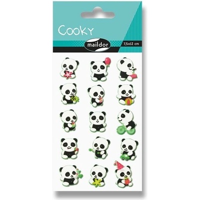Maildor Samolepky 3D Cooky Panda