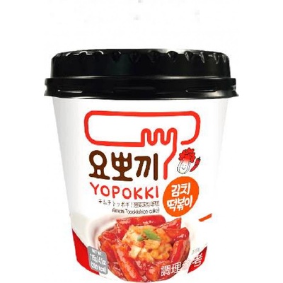 Yopokki Topokki Kimchi Ryžové Koláčiky 115 g