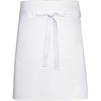 Link Kitchen Wear Pekařská lehčí zástěra délka pkolena 240 g/m Bílá X997
