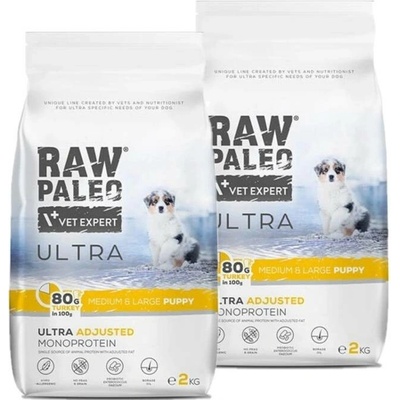 VetExpert Raw Paleo Puppy Medium Turkey 2 x 10 kg