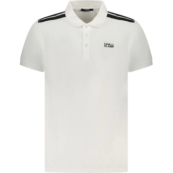 Cavalli class Мъжка поло тениска cavalli class, 2xl, Бял (txt64djd060_bi00533)