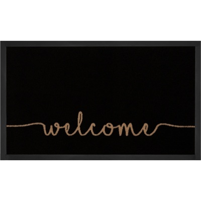 Hanse Home Printy 103796 Anthracite Creme 45x75 cm Béžová