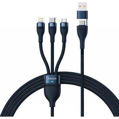 Baseus CASS030103 Flash Series II USB Type C / USB Type A - USB Type C / Lightning / micro USB 100 W, 1,2m
