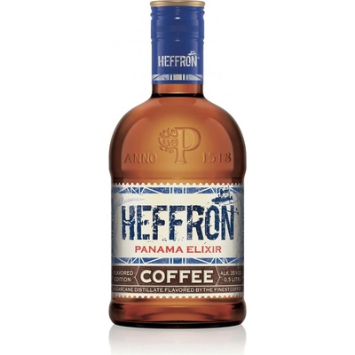 HEFFRON Panama Elixír Coffee 35% 0,5 l (holá láhev)