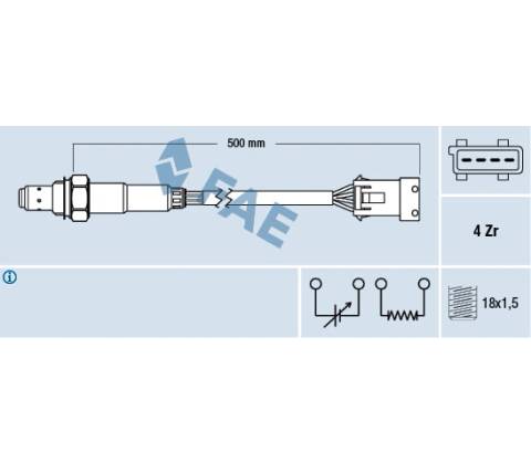 FAE Lambda sonda 77232