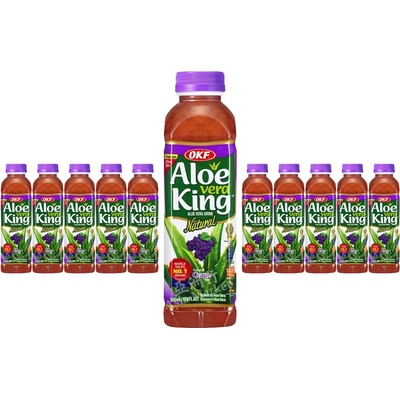OKF Aloe Vera King Grape Drink 10 x 0,5 l