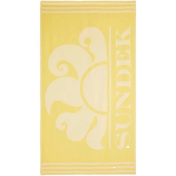 SUNDEK Хавлиена кърпа Sundek Fouta jacquard beach logo towel - Yellow (Yellow Cream)