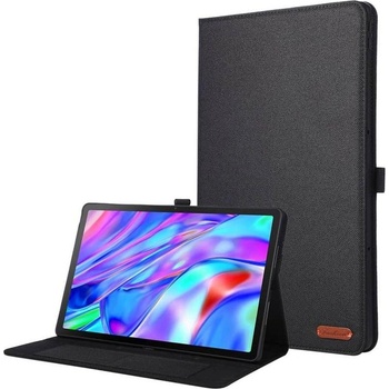 GKK Калъф за Lenovo Idea Tab Plus 12.1 TB-361, Tri-Fold Leather Card Case, Черен (6602010299C)