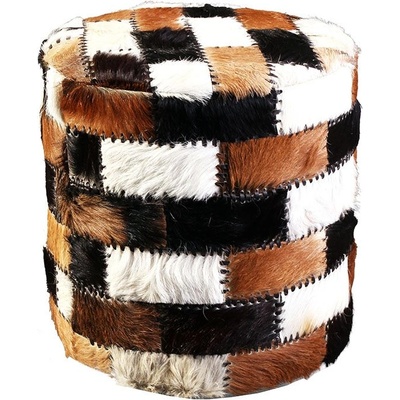 EX Home Табуретка EX Home модел Patchwork, Естествена кожа