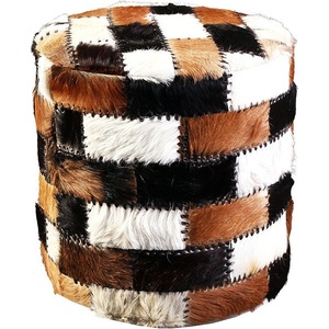 EX Home Табуретка EX Home модел Patchwork, Естествена кожа