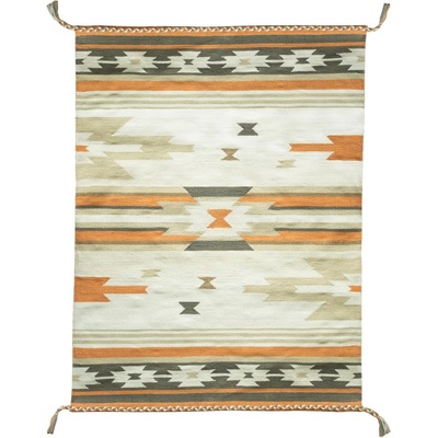 Green Decore Реверсивен килим за открито, изработен от рециклирана пластмаса , 120 x 180 cm Aztec - Green Decore (S11087_102)