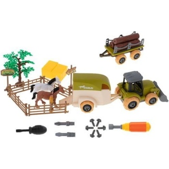 KIK KX5309 Farma s traktorem a příslušenstvím XL