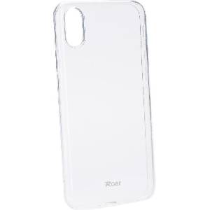 Roar Силиконов Калъф за iPhone XS Max, Roar Case, Прозрачен (5901737921963)