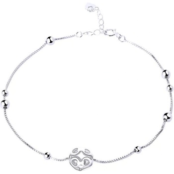 Silenti Jewelry Сребърна гривна за крак "Талисман