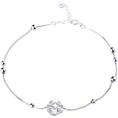 Silenti Jewelry Сребърна гривна за крак "Талисман