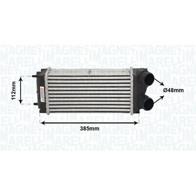 Chladič plniaceho vzduchu MAGNETI MARELLI 351319205090