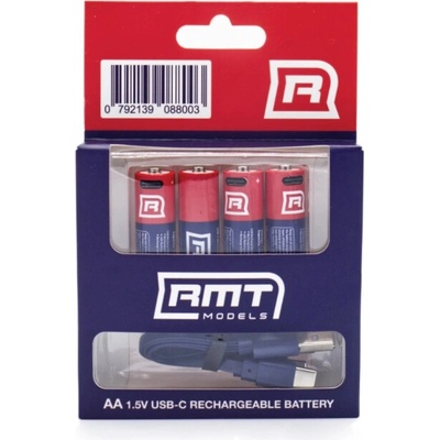 RMT models Nabíjacie batérie AA USB-C 4 ks RMT modely