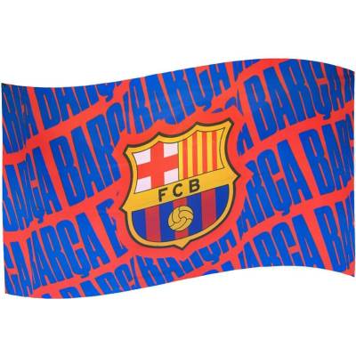 Fan-shop Vlajka BARCELONA FC Multi Crest