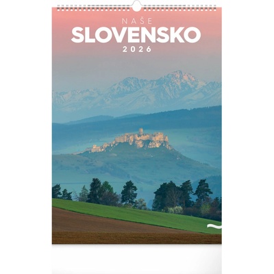 NOTIQUE Nástenný Naše Slovensko 33 x 46 cm autor neuvedený 2026