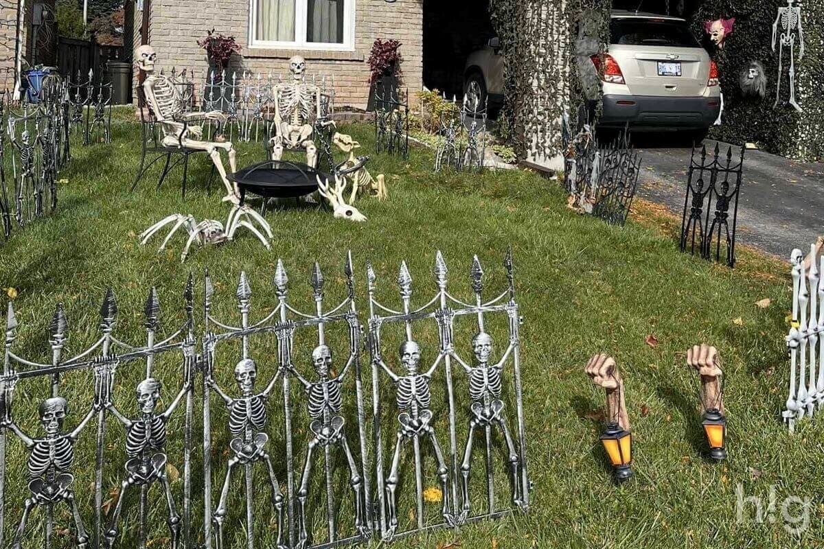 Decorațiuni de Halloween pentru exterior