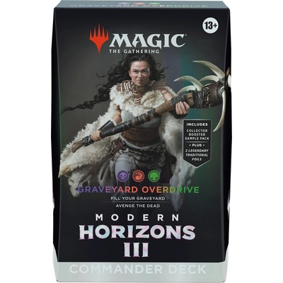 Wizards of the Coast Magic the Gathering Modern Horizons 3 Commander Deck Graveyard Overdrive