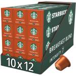 Starbucks Бленд за закуска към NESPRESSO 120 бр