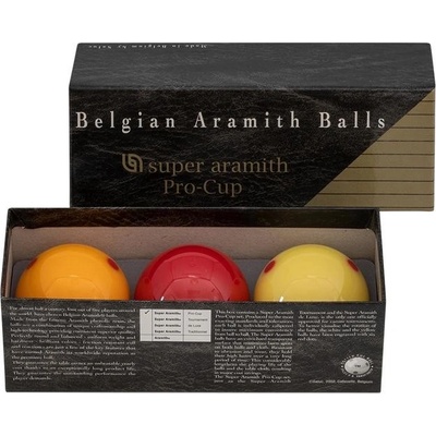 Aramith karambol super Pro-Cup 61,5mm 3ks – Zboží Mobilmania
