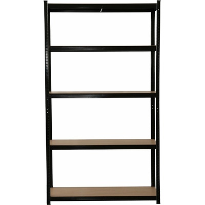 BestBerg Regál BBMS-30B 120 x 180 x 45 cm 5 políc čiernohnedá