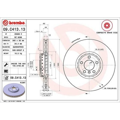 BREMBO 09.C413.13