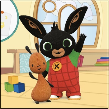 Aptex DETSKÝ FROTÉ UTERÁK BING 30 x 30 CM VZOROVANÝ