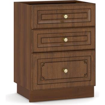 Шкаф долен Grand 60НЗШ с три чекмеджета