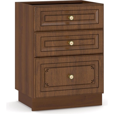 Шкаф долен Grand 60НЗШ с три чекмеджета