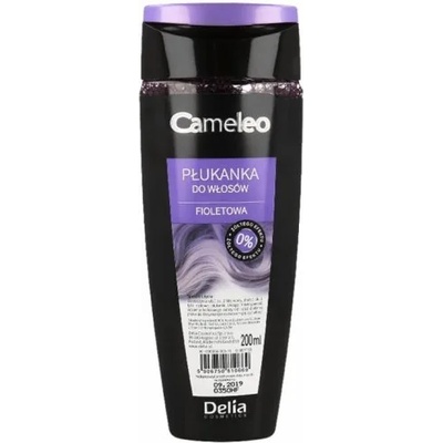 Delia Cosmetics Cameleo Лилава матираща обливка с изплакващ ефект за руса коса 200мл