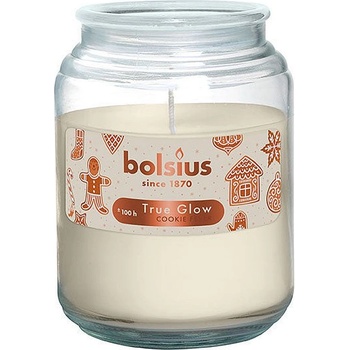 Bolsius Ароматна свещ Bolsius True Glow - Cookie Fever, 100 h (8717847196583)